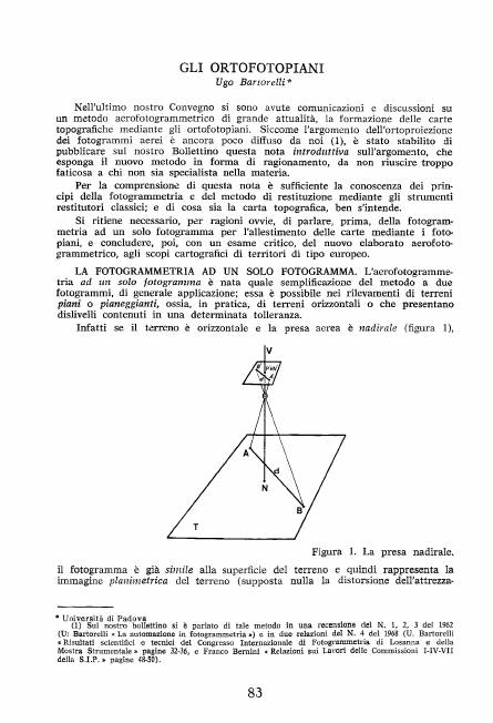 Copertina articolo #21 Bollettino SIFET ANNO: 1970 n.1